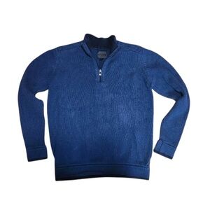 Emanuel Ungaro 1/4 zip Blue sweater Size‎ small